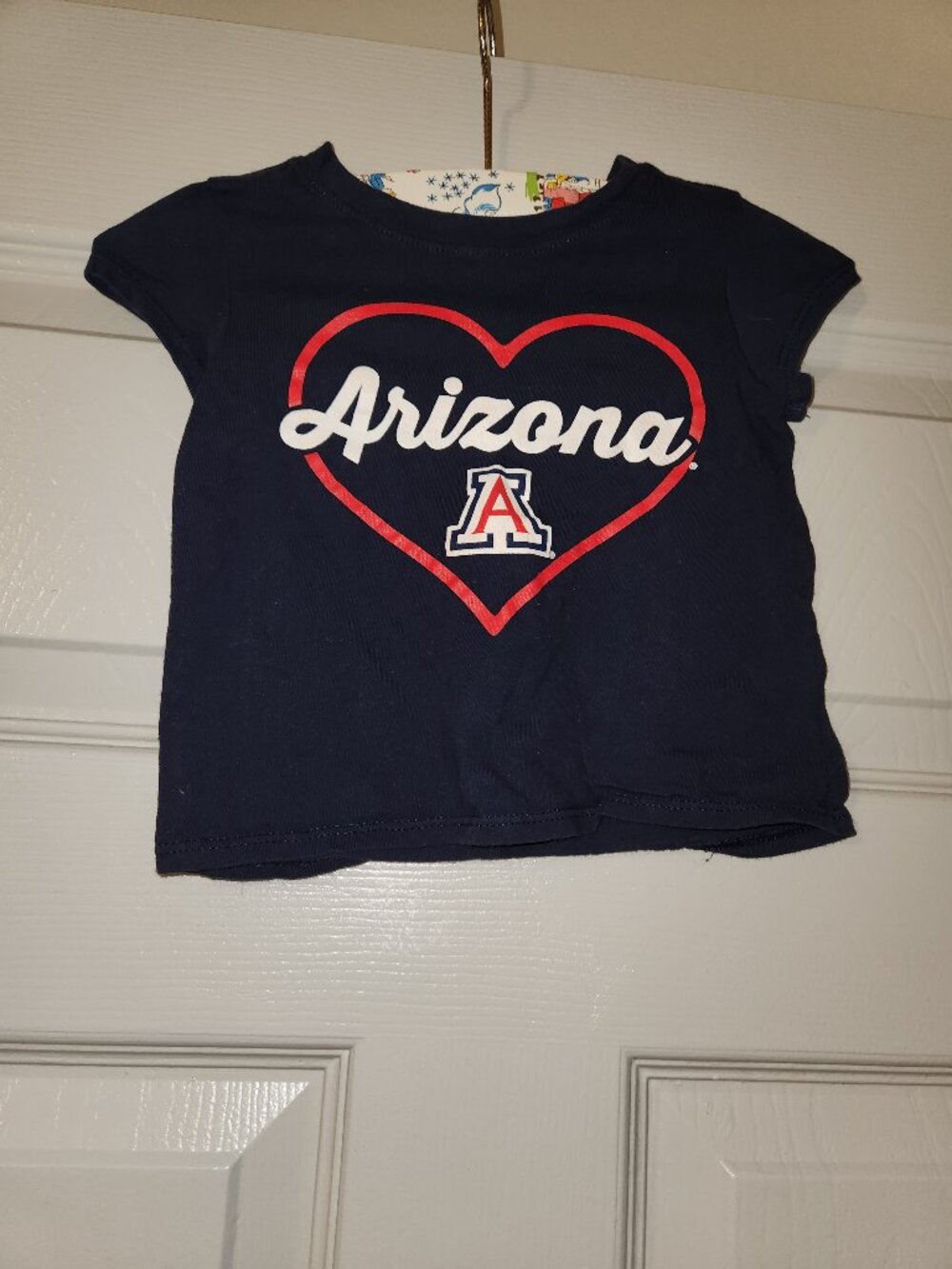 National Collegiate Arizona Wildcats Baby Tee Shirt 12-18M Navy